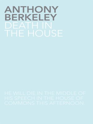 cover image of Death in the House